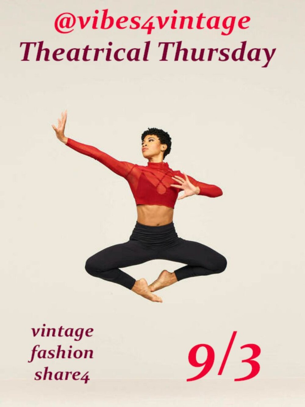 9/3 Theatrical Thursday Vintage Fashion Share
